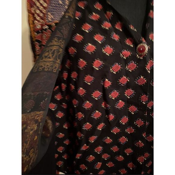 Vintage Carole Little Boho Blazer Top Combo - Picture 5 of 5